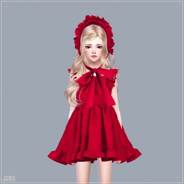  SIMS4 Marigold: Pure Doll Dress