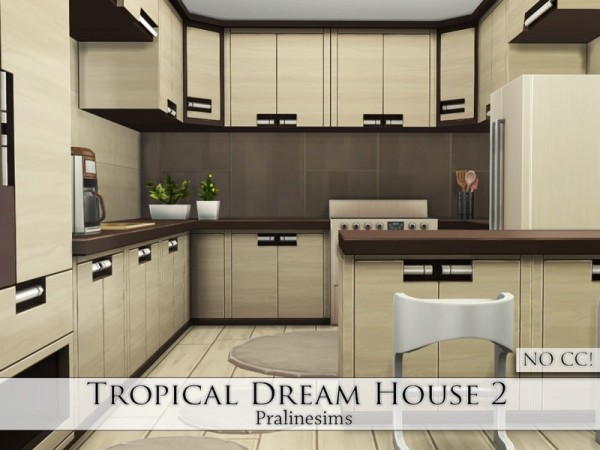  The Sims Resource: Tropical Dream House 2 by Pralinesims