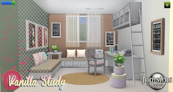  Jom Sims Creations: Vanilla Office