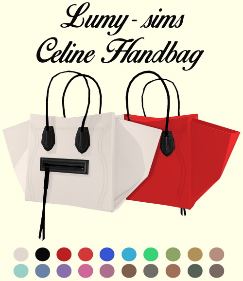  LumySims: Followers gift Celine Handbag