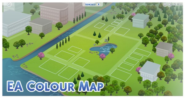  Mod The Sims: Newcrest Colour Map Override by Menaceman44