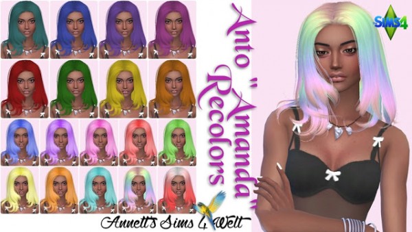  Annett`s Sims 4 Welt: Anto Amanda   Recolors