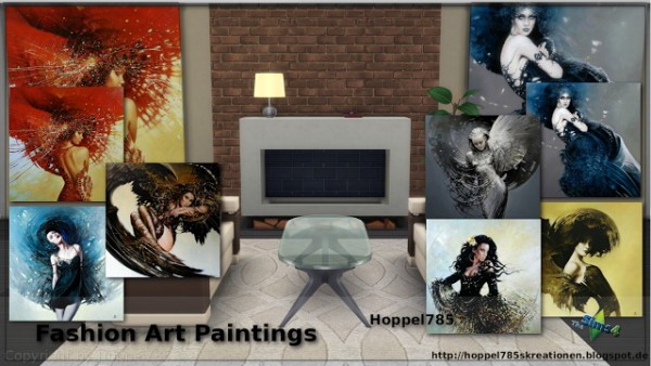  Hoppel785: Fashion Art Paintings