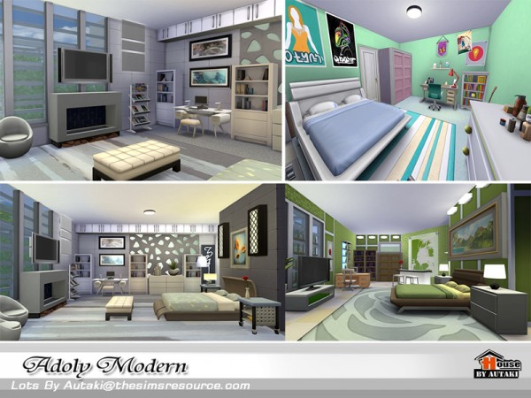  The Sims Resource: Adoly Modern by Autaki