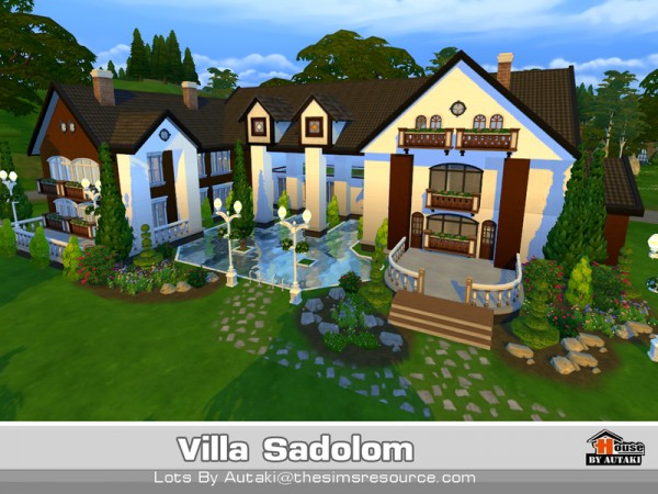  The Sims Resource: Villa Sadolom by autaki