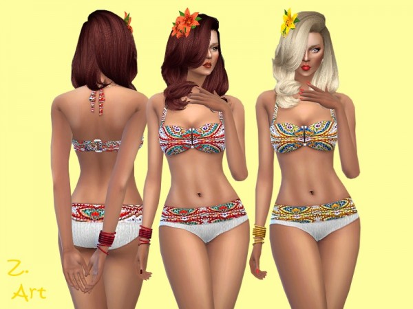  The Sims Resource: Paisley Set by Zuckerschnute20