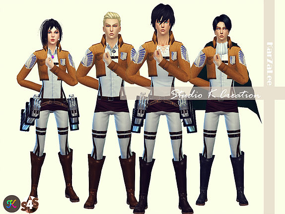  Studio K Creation: Attack on Titan   full outfit