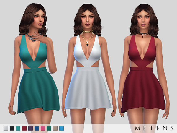  The Sims Resource: Madinga Dress by Metens