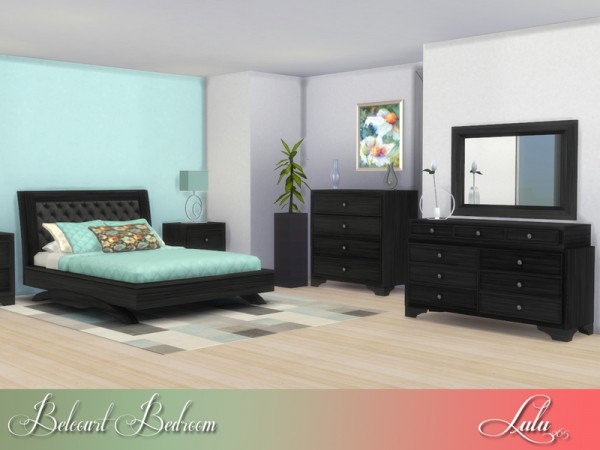  The Sims Resource: Belcourt Bedroom by Lulu265