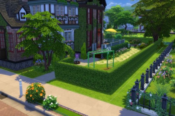  Blackys Sims 4 Zoo: Craftsman house by ChiLLi