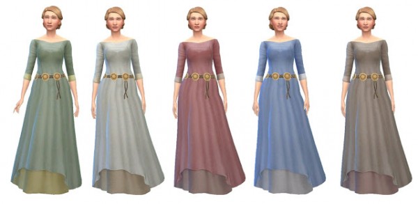  History Lovers Sims Blog: Celtic Celebration Dress