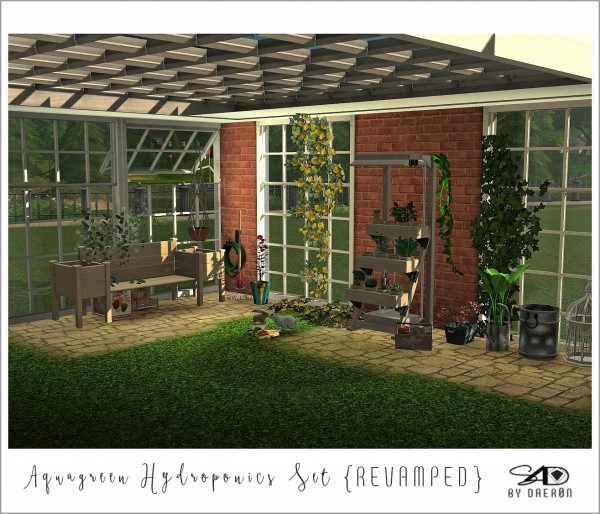  Sims 4 Designs: Aquagreen Hydroponics Set