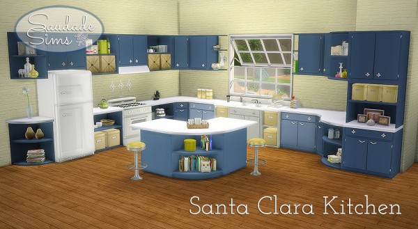  Saudade Sims: Santa Clara Kitchen