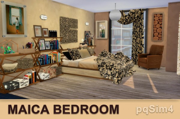  PQSims4: Bedroom Maica