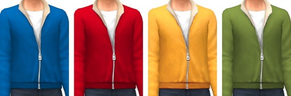Marvin Sims: Fleece Jackets • Sims 4 Downloads