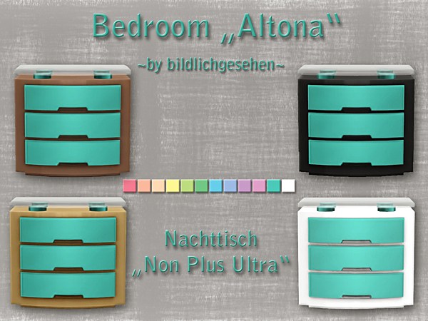  Akisima Sims Blog: Bedroom „Altona“