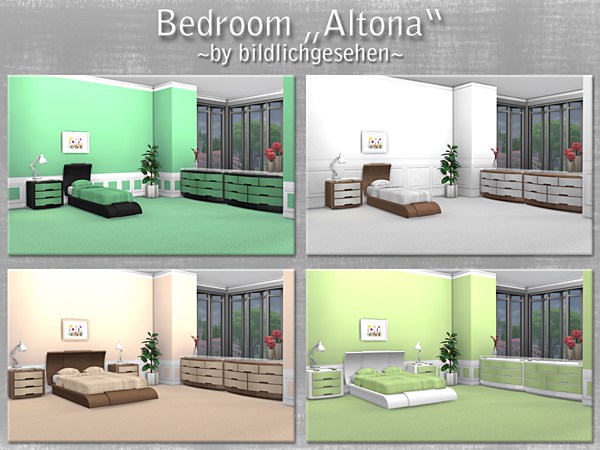  Akisima Sims Blog: Bedroom „Altona“