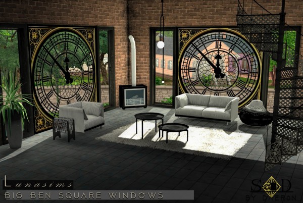  Sims 4 Designs: Big Ben Windows