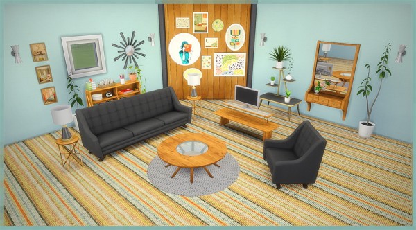  Saudade Sims: Portland Livingroom