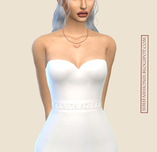  Sims Fashion 01: Lace Wedding Dresses