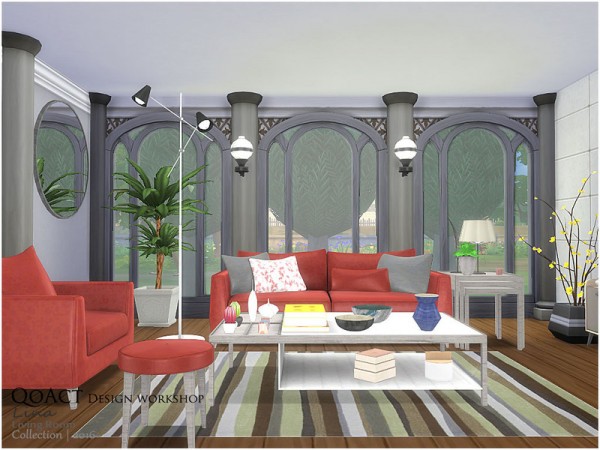  The Sims Resource: Lina livingroom by QoAct