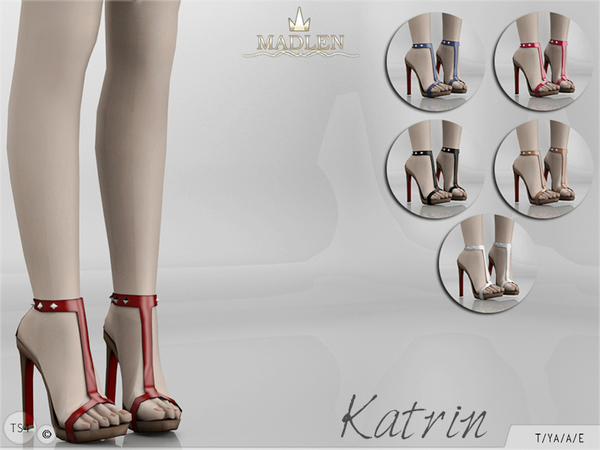  The Sims Resource: Madlen Katrin Shoes by MJ95