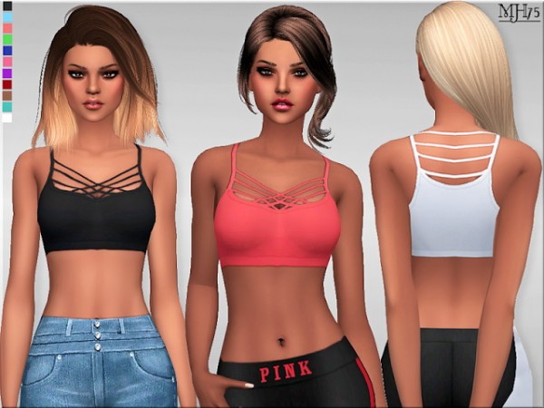  Sims Addictions: SimActive Tops