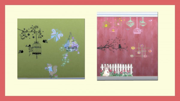  Alelore Sims 4: Fantasy decal collection