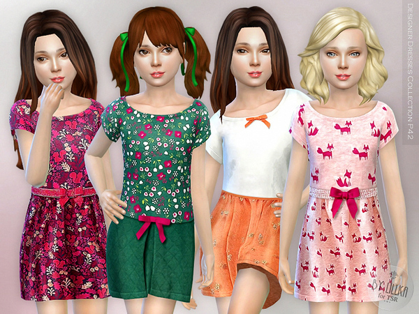  The Sims Resource: Designer Dresses Collection P42 by lillka