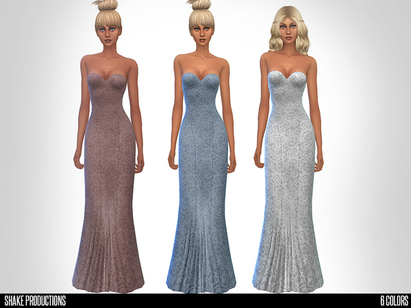  The Sims Resource: 55 Dress by ShakeProductions