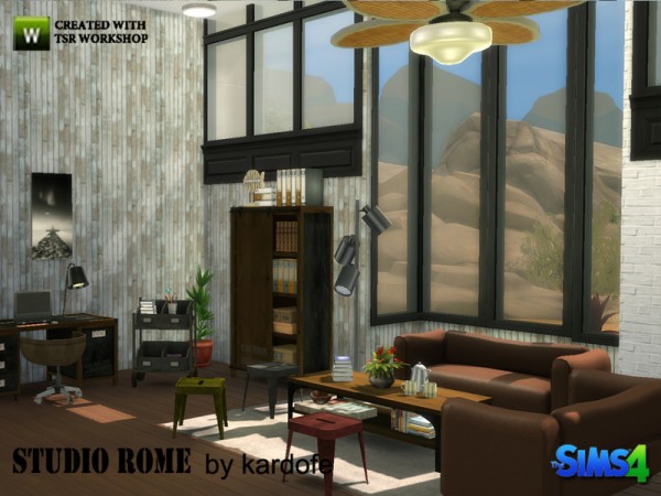  The Sims Resource: Studio Rome by Kardofe