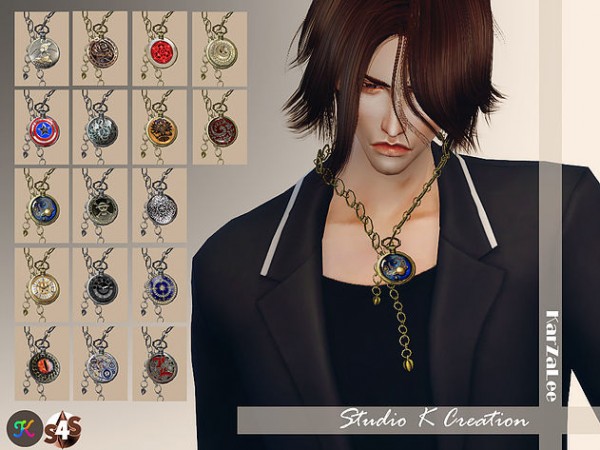  Studio K Creation: Pocket Watch necklace for male