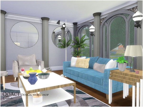  The Sims Resource: Lina livingroom by QoAct