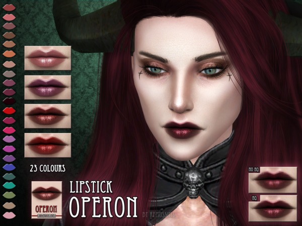  The Sims Resource: Operon Lipstick by Remus Sirion