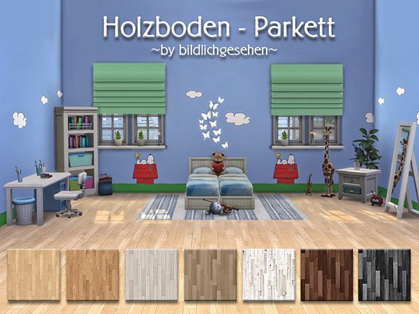  Akisima Sims Blog: Wood floor parquet