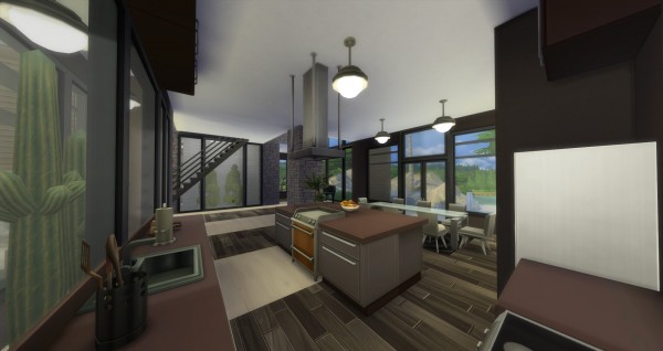  Mod The Sims: Modern Beach Mansion by NelcaRed