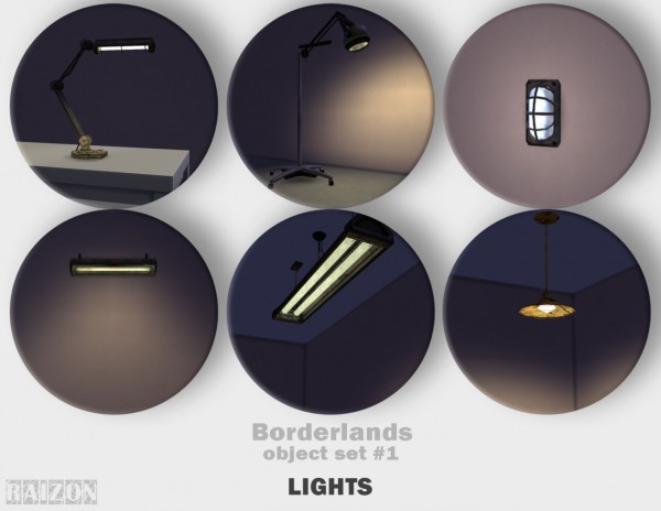  Rumoruka Raizon: Objects from Borderlands. Set 1: “Lights”