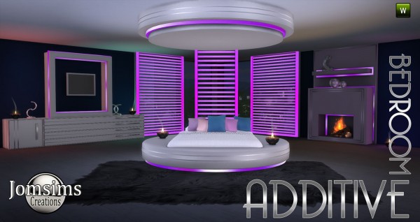  Jom Sims Creations: Additive bedroom