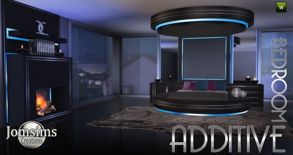  Jom Sims Creations: Additive bedroom