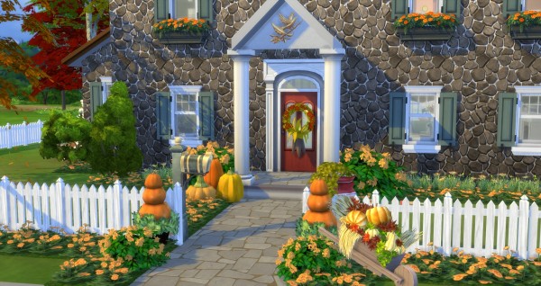  Mod The Sims: Autumnal Colonial  by gizky