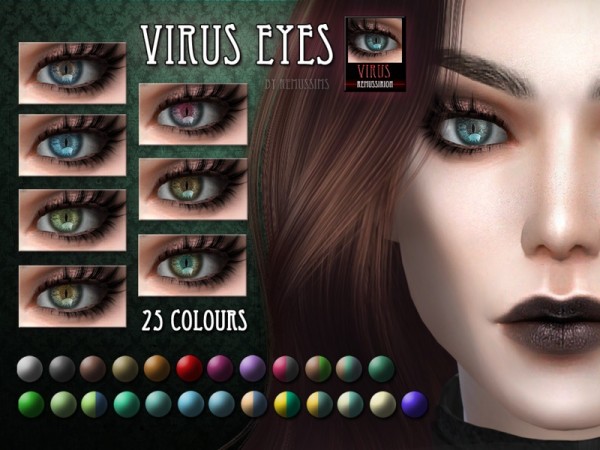  The Sims Resource: Virus Eyes by RemusSirion
