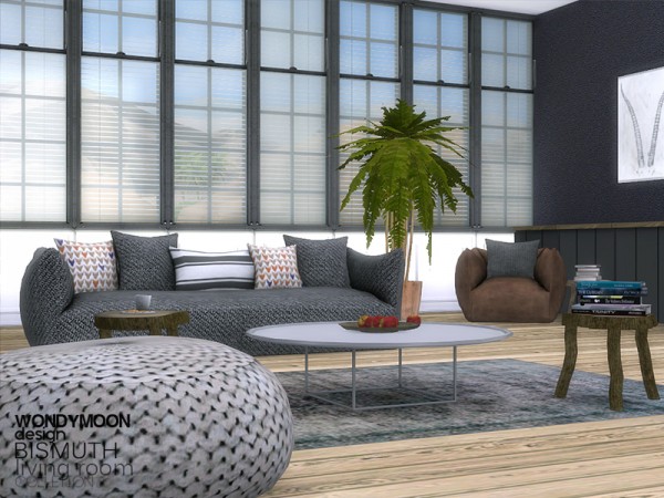  The Sims Resource: Bismuth Livingroom by wondymoon