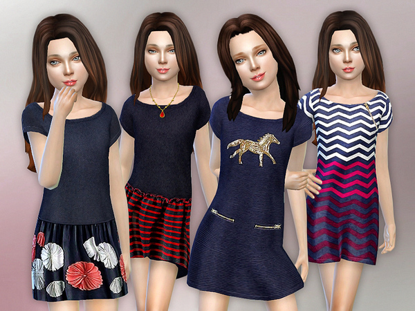  The Sims Resource: Designer Dresses Collection P44 by lillka