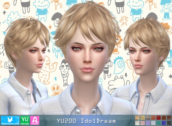 NewSea: YU200 Idol Dream donation hairstyle for her