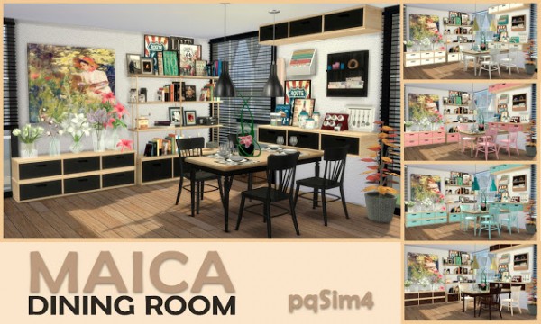  PQSims4: Maica Diningroom