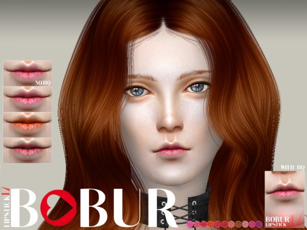  The Sims Resource: Lipstick 17 by Bobur