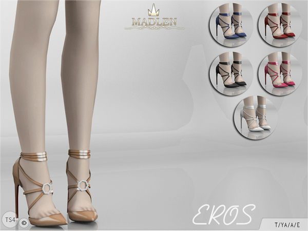  The Sims Resource: Madlen Eros Shoes by MJ95