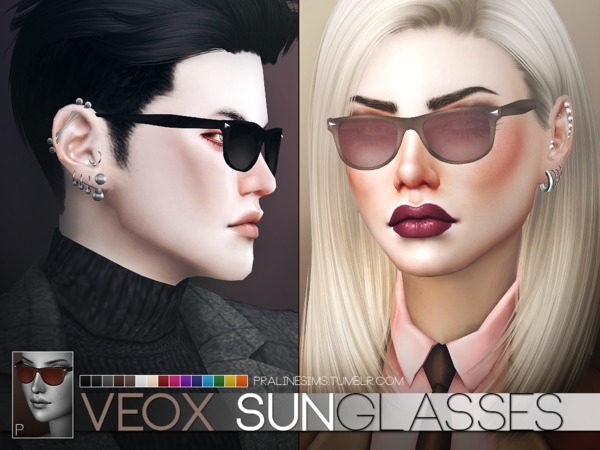  The Sims Resource: Veox Sunglasses by Pralinesims