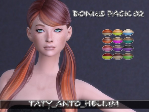  Taty: Anto`s Helium hairstyle retextured