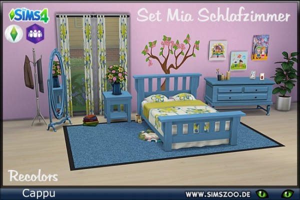  Blackys Sims 4 Zoo: Mia bedroom